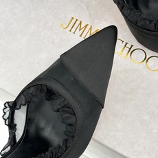 Jimmy Choo/吉米周26WF新品 网纱尖头侧空细跟高跟鞋婚鞋 网纱晕开柔雾光晕 尖头剪裁利落显腿修长 侧空衬得脚 Jimmy Choo/吉米周26WF新品 网纱尖头侧空细跟高跟鞋婚鞋 网纱晕开柔雾光晕 尖头剪裁利落显腿修长 侧空衬得脚