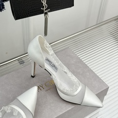 Jimmy Choo/吉米周26WF新品 网纱尖头侧空细跟高跟鞋婚鞋 网纱晕开柔雾光晕 尖头剪裁利落显腿修长 侧空衬得脚 Jimmy Choo/吉米周26WF新品 网纱尖头侧空细跟高跟鞋婚鞋 网纱晕开柔雾光晕 尖头剪裁利落显腿修长 侧空衬得脚