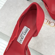 Jimmy Choo/吉米周26WF新品 蕾丝尖头侧空细跟高跟鞋婚鞋 蕾丝漫着柔雾光晕 尖头利落拉长腿部线 侧空衬得脚踝 Jimmy Choo/吉米周26WF新品 蕾丝尖头侧空细跟高跟鞋婚鞋 蕾丝漫着柔雾光晕 尖头利落拉长腿部线 侧空衬得脚踝