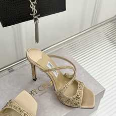 Jimmy Choo/吉米周经典水钻 渐变色露趾鱼嘴高跟鞋婚鞋 这款鞋真是婚鞋天花板 水钻渐变超闪耀 鱼嘴露趾衬脚纤细 Jimmy Choo/吉米周经典水钻 渐变色露趾鱼嘴高跟鞋婚鞋 这款鞋真是婚鞋天花板 水钻渐变超闪耀 鱼嘴露趾衬脚纤细