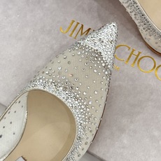 Jimmy Choo/吉米周26WF新品 网纱水钻侧空细跟高跟鞋婚鞋 网纱晕开朦胧柔光 水钻渐变随步摇曳 侧空衬得脚踝纤 Jimmy Choo/吉米周26WF新品 网纱水钻侧空细跟高跟鞋婚鞋 网纱晕开朦胧柔光 水钻渐变随步摇曳 侧空衬得脚踝纤