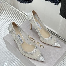 Jimmy Choo/吉米周26WF新品 网纱水钻侧空细跟高跟鞋婚鞋 网纱晕开朦胧柔光 水钻渐变随步摇曳 侧空衬得脚踝纤 Jimmy Choo/吉米周26WF新品 网纱水钻侧空细跟高跟鞋婚鞋 网纱晕开朦胧柔光 水钻渐变随步摇曳 侧空衬得脚踝纤