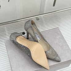 Jimmy Choo/吉米周26WF新品 网纱水钻侧空细跟高跟鞋婚鞋 网纱晕开朦胧柔光 水钻渐变随步摇曳 侧空衬得脚踝纤 Jimmy Choo/吉米周26WF新品 网纱水钻侧空细跟高跟鞋婚鞋 网纱晕开朦胧柔光 水钻渐变随步摇曳 侧空衬得脚踝纤