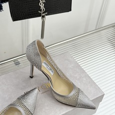 Jimmy Choo/吉米周26WF新品 网纱水钻侧空细跟高跟鞋婚鞋 网纱晕开柔雾感 水钻细碎闪着星光 侧空勾勒精致脚踝 Jimmy Choo/吉米周26WF新品 网纱水钻侧空细跟高跟鞋婚鞋 网纱晕开柔雾感 水钻细碎闪着星光 侧空勾勒精致脚踝