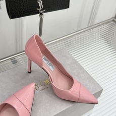 Jimmy Choo/吉米周26WF新品 漆皮尖头侧空细跟高跟鞋婚鞋 亮面漆皮泛着柔润光泽 尖头剪裁利落显腿长 侧空露肤 Jimmy Choo/吉米周26WF新品 漆皮尖头侧空细跟高跟鞋婚鞋 亮面漆皮泛着柔润光泽 尖头剪裁利落显腿长 侧空露肤