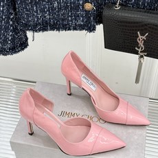 Jimmy Choo/吉米周26WF新品 漆皮尖头侧空细跟高跟鞋婚鞋 亮面漆皮泛着柔润光泽 尖头剪裁利落显腿长 侧空露肤 Jimmy Choo/吉米周26WF新品 漆皮尖头侧空细跟高跟鞋婚鞋 亮面漆皮泛着柔润光泽 尖头剪裁利落显腿长 侧空露肤
