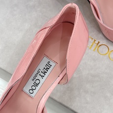 Jimmy Choo/吉米周26WF新品 漆皮尖头侧空细跟高跟鞋婚鞋 亮面漆皮泛着柔润光泽 尖头剪裁利落显腿长 侧空露肤 Jimmy Choo/吉米周26WF新品 漆皮尖头侧空细跟高跟鞋婚鞋 亮面漆皮泛着柔润光泽 尖头剪裁利落显腿长 侧空露肤