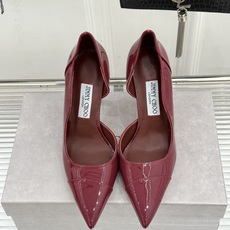 Jimmy Choo/吉米周26WF新品 漆皮尖头侧空细跟高跟鞋婚鞋 亮面漆皮泛着柔润光泽 尖头剪裁利落显腿长 侧空露肤 Jimmy Choo/吉米周26WF新品 漆皮尖头侧空细跟高跟鞋婚鞋 亮面漆皮泛着柔润光泽 尖头剪裁利落显腿长 侧空露肤