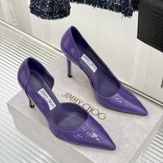 Jimmy Choo/吉米周26WF新品 漆皮尖头侧空细跟高跟鞋婚鞋 亮面漆皮泛着柔润光泽 尖头剪裁利落显腿长 侧空露肤 Jimmy Choo/吉米周26WF新品 漆皮尖头侧空细跟高跟鞋婚鞋 亮面漆皮泛着柔润光泽 尖头剪裁利落显腿长 侧空露肤