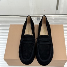 Gianvito Rossi 26WF新品 麂皮复古平底乐福鞋 麂皮复古自带高级肌理 平底软弹久走不累 一脚蹬穿脱超省心 Gianvito Rossi 26WF新品 麂皮复古平底乐福鞋 麂皮复古自带高级肌理 平底软弹久走不累 一脚蹬穿脱超省心