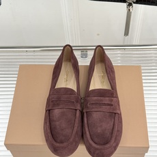 Gianvito Rossi 26WF新品 麂皮复古平底乐福鞋 麂皮复古自带高级肌理 平底软弹久走不累 一脚蹬穿脱超省心 Gianvito Rossi 26WF新品 麂皮复古平底乐福鞋 麂皮复古自带高级肌理 平底软弹久走不累 一脚蹬穿脱超省心