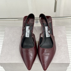 Jimmy Choo/吉米周26WF新品 尖头猫跟凉鞋 尖头秒拉腿部线条 猫跟稳当久穿不累脚 后绊带贴合纤细脚踝 细带勾 Jimmy Choo/吉米周26WF新品 尖头猫跟凉鞋 尖头秒拉腿部线条 猫跟稳当久穿不累脚 后绊带贴合纤细脚踝 细带勾