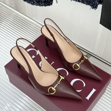 Gucci/古驰26WF新品Donna系列 马衔扣尖头高跟鞋凉鞋 经典马衔扣缀鞋面 尖头线条修饰纤细脚型 细跟拉长腿型比 Gucci/古驰26WF新品Donna系列 马衔扣尖头高跟鞋凉鞋 经典马衔扣缀鞋面 尖头线条修饰纤细脚型 细跟拉长腿型比