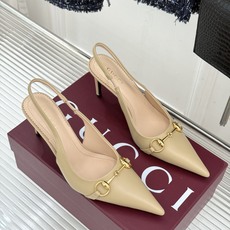 Gucci/古驰26WF新品Donna系列 马衔扣尖头高跟鞋凉鞋 经典马衔扣缀鞋面 尖头线条修饰纤细脚型 细跟拉长腿型比 Gucci/古驰26WF新品Donna系列 马衔扣尖头高跟鞋凉鞋 经典马衔扣缀鞋面 尖头线条修饰纤细脚型 细跟拉长腿型比