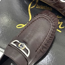 男码+20 ChristinLouboutin/CL26WF新品 复古褶皱英伦乐情侣款福鞋 金属扣自带奢牌锋芒 手工褶皱 男码+20 ChristinLouboutin/CL26WF新品 复古褶皱英伦乐情侣款福鞋 金属扣自带奢牌锋芒 手工褶皱
