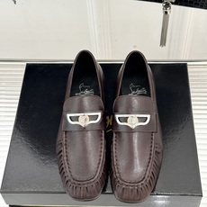 男码+20 ChristinLouboutin/CL26WF新品 复古褶皱英伦乐情侣款福鞋 金属扣自带奢牌锋芒 手工褶皱 男码+20 ChristinLouboutin/CL26WF新品 复古褶皱英伦乐情侣款福鞋 金属扣自带奢牌锋芒 手工褶皱