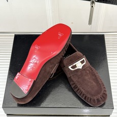 男码+20 ChristinLouboutin/CL26WF新品 复古褶皱英伦乐情侣款福鞋 金属扣自带奢牌锋芒 手工褶皱 男码+20 ChristinLouboutin/CL26WF新品 复古褶皱英伦乐情侣款福鞋 金属扣自带奢牌锋芒 手工褶皱