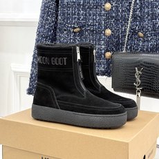 Moon Boot 26WF秋冬新品 前拉链厚底雪地靴短靴 前拉链穿脱利落省心 厚底悄悄拔高身形比例 短靴利落不压小个子 Moon Boot 26WF秋冬新品 前拉链厚底雪地靴短靴 前拉链穿脱利落省心 厚底悄悄拔高身形比例 短靴利落不压小个子