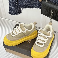 (男码➕10) UGG 26WF新品复古厚底拼色 情侣款系带增高休闲鞋运动鞋 复古拼色质感拉满 厚底增高秒变大长腿 系带 (男码➕10) UGG 26WF新品复古厚底拼色 情侣款系带增高休闲鞋运动鞋 复古拼色质感拉满 厚底增高秒变大长腿 系带