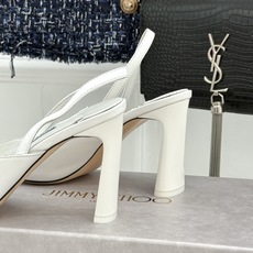 Jimmy Choo/吉米周26WF新品 金属扣露趾粗跟凉鞋 金属扣精致亮眼 露趾剪裁利落显脚瘦 粗跟稳当不累脚 上脚气 Jimmy Choo/吉米周26WF新品 金属扣露趾粗跟凉鞋 金属扣精致亮眼 露趾剪裁利落显脚瘦 粗跟稳当不累脚 上脚气