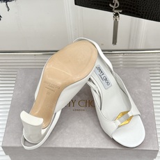 Jimmy Choo/吉米周26WF新品 金属扣露趾粗跟凉鞋 金属扣精致亮眼 露趾剪裁利落显脚瘦 粗跟稳当不累脚 上脚气 Jimmy Choo/吉米周26WF新品 金属扣露趾粗跟凉鞋 金属扣精致亮眼 露趾剪裁利落显脚瘦 粗跟稳当不累脚 上脚气