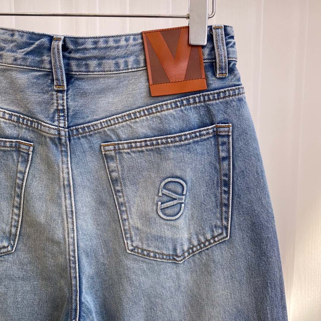 Warren’s Water-Washed Blue Cat Stripes White Man Jeans Review - 图片 9