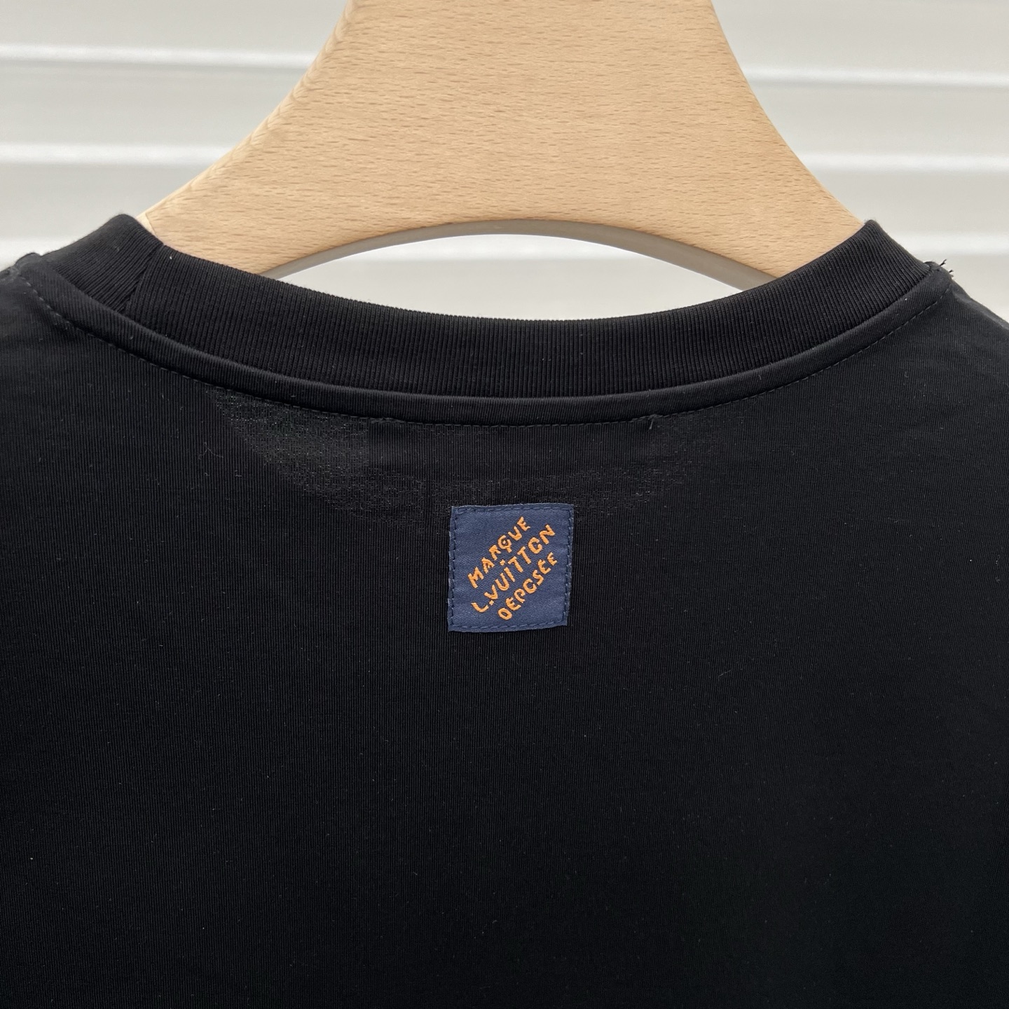 LV Rhinestone Outline Logo Tee