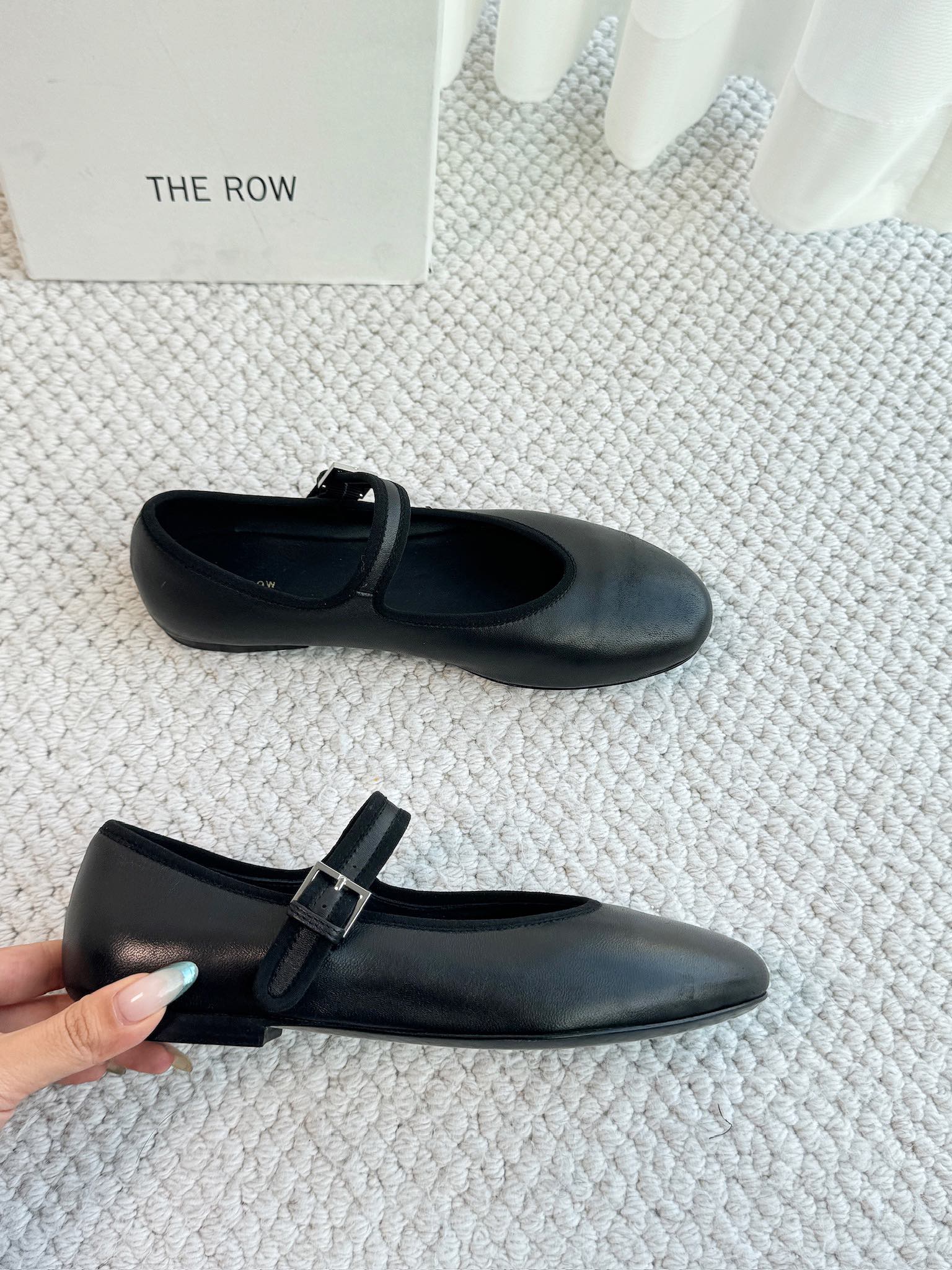 🌾G679顶级The ro*2026早春新品 顶版 圆头扣带玛丽珍这个鞋子真的是软绵绵的巨柔软 积极又高