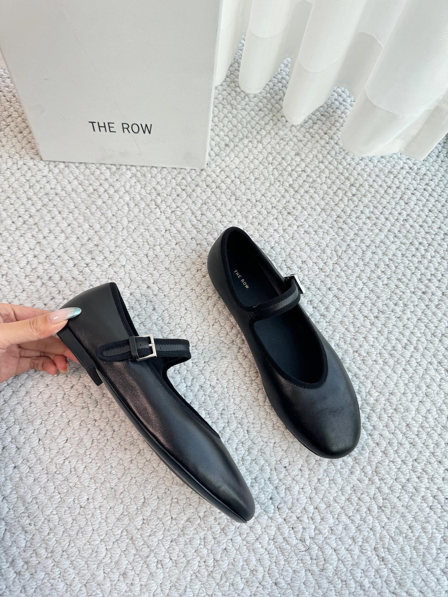 🌾G679顶级The ro*2026早春新品 顶版 圆头扣带玛丽珍这个鞋子真的是软绵绵的巨柔软 积极又高