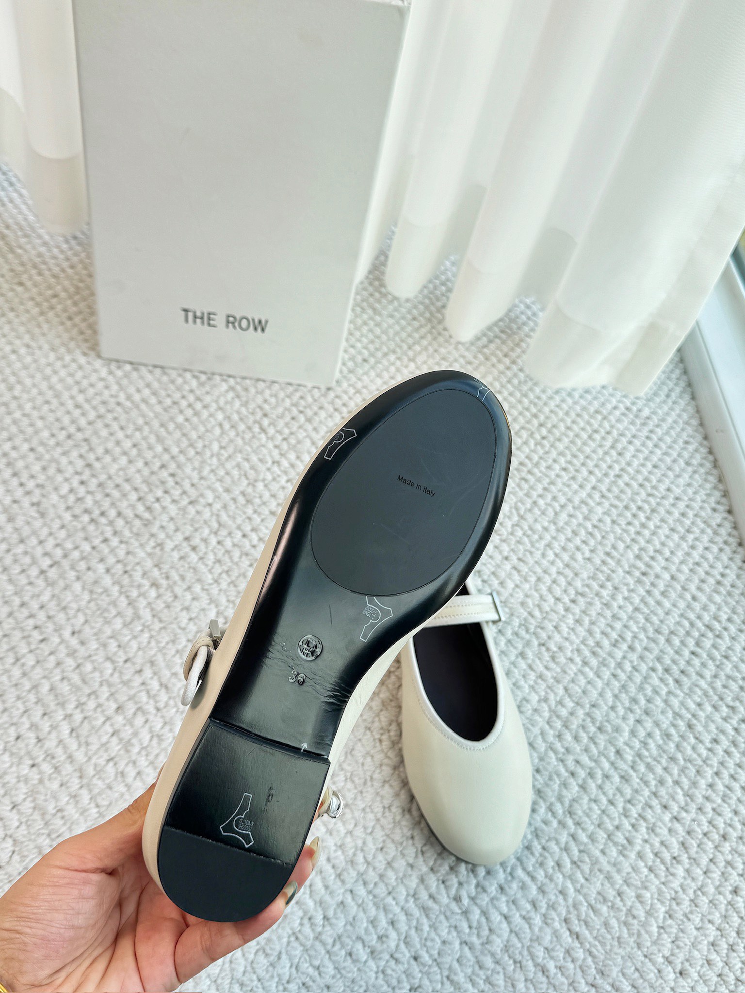 🌾G679顶级The ro*2026早春新品 顶版 圆头扣带玛丽珍这个鞋子真的是软绵绵的巨柔软 积极又高