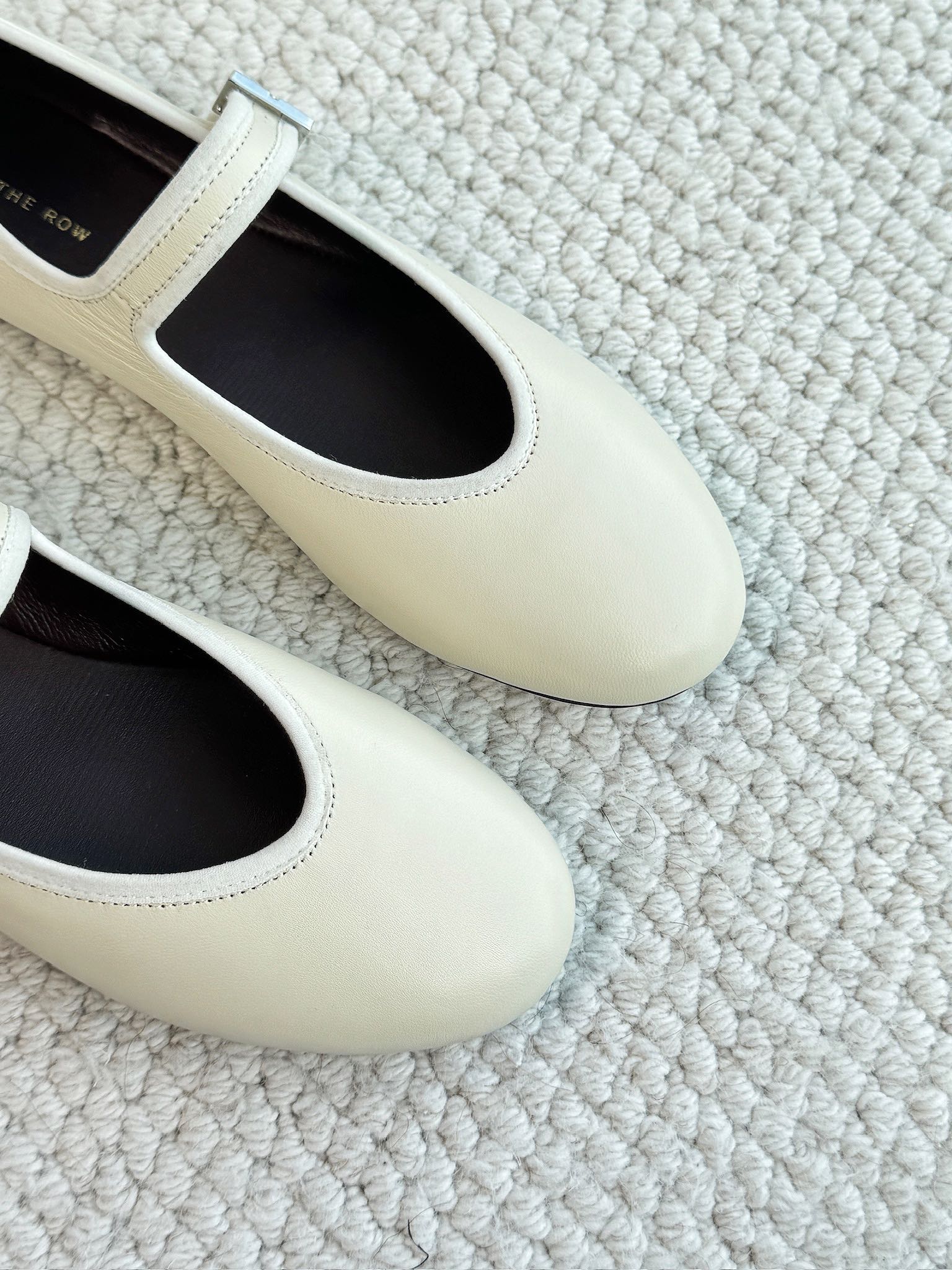 🌾G679顶级The ro*2026早春新品 顶版 圆头扣带玛丽珍这个鞋子真的是软绵绵的巨柔软 积极又高