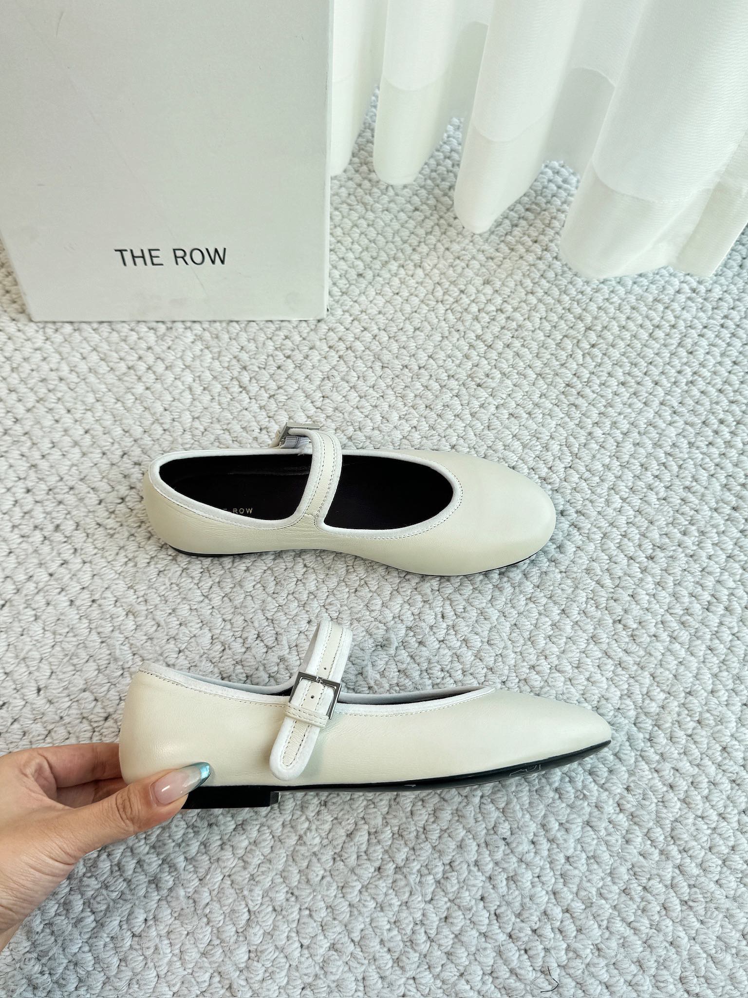 🌾G679顶级The ro*2026早春新品 顶版 圆头扣带玛丽珍这个鞋子真的是软绵绵的巨柔软 积极又高