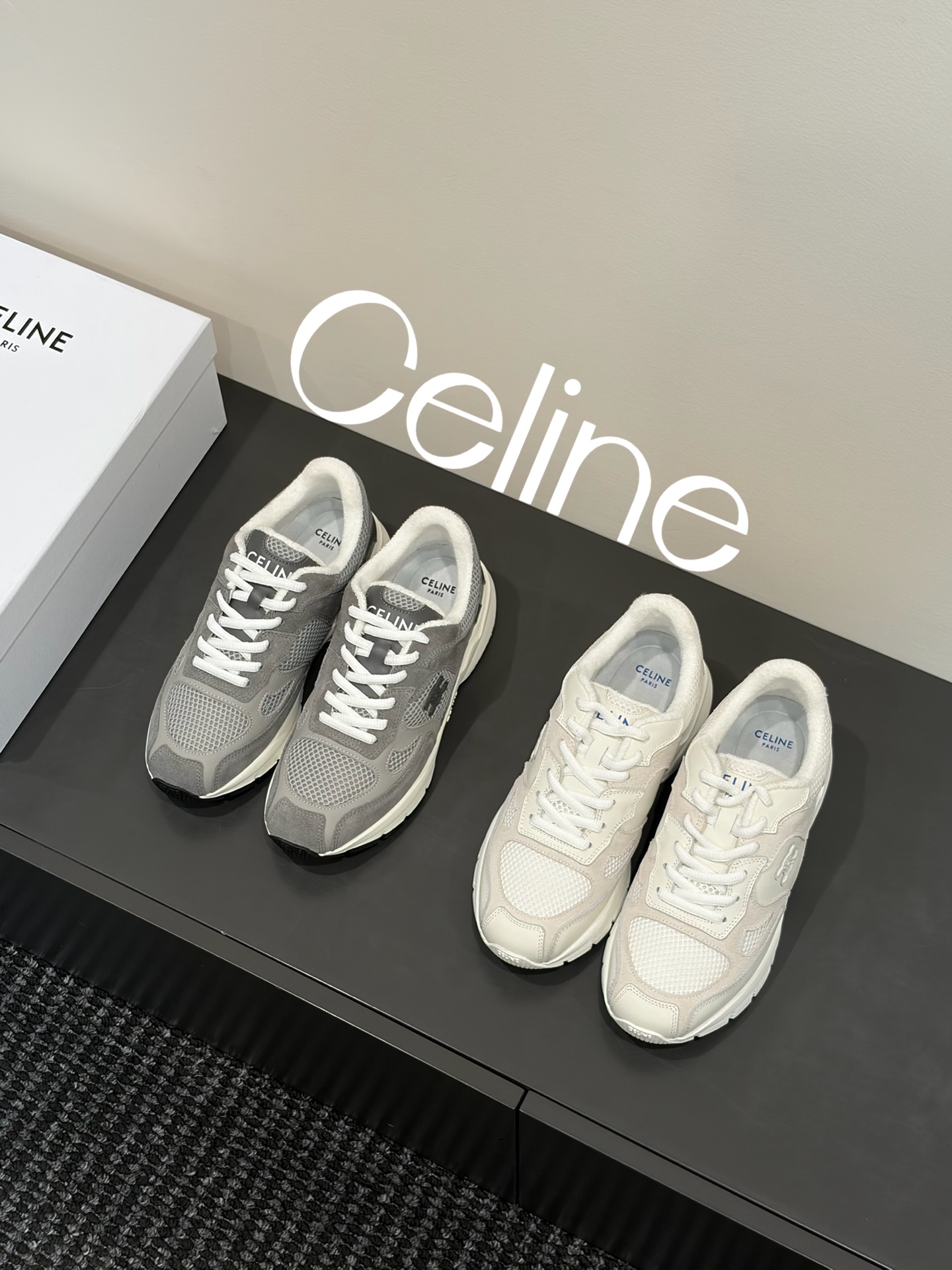 360Celin*·26s 春夏新款 透气网面设计老爹鞋 这双老爹鞋是Celine将巴黎左岸那份不刻意的精致,与九十年代 360Celin*·26s 春夏新款 透气网面设计老爹鞋 这双老爹鞋是Celine将巴黎左岸那份不刻意的精致,与九十年代