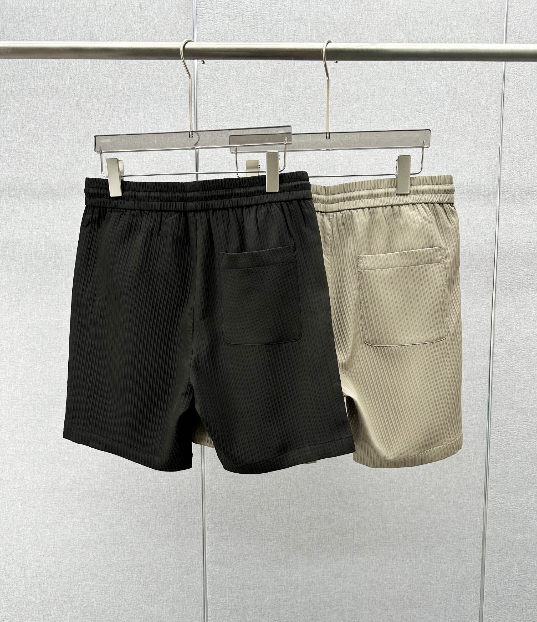 Loewe Anagram Embroidered Striped Cotton Shorts - Summer Style 3 o 1itcrmigs14sjphg104t19u51oo5s