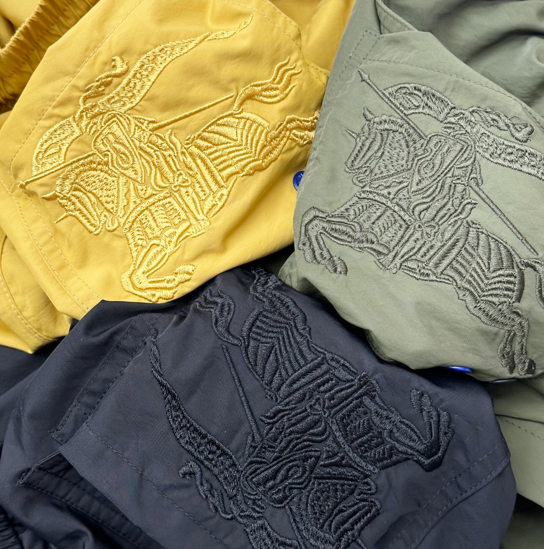 Burberry Men's Embroidered Logo Cotton Blend Drawstring Shorts 8 o 1itkd18qhgls1saq1jai70fju6