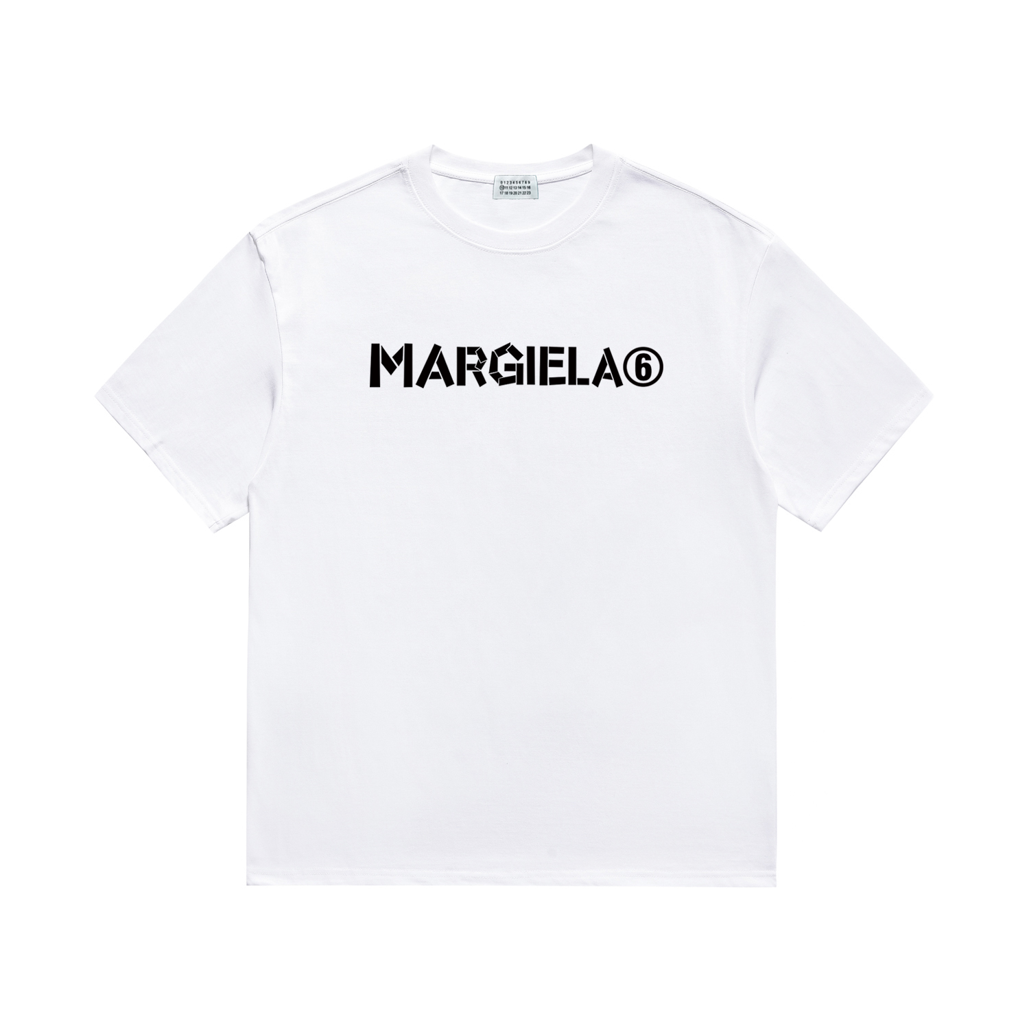 "Alta calidad" MM6 Margiela oficial mismo modelo camiseta de manga corta 2024 primavera/verano nuevo modelo, …