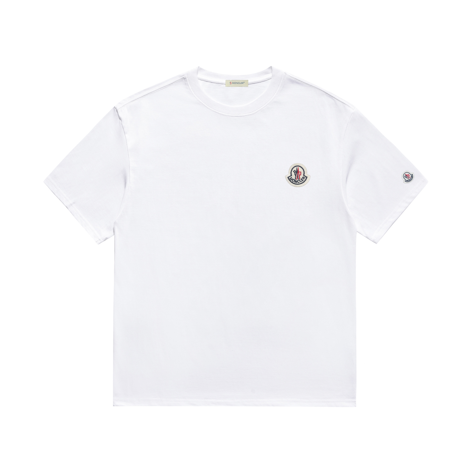 《Alta calidad》 MONCLER Mengkou MC Mismo modelo oficial Camiseta de manga corta, nuevo modelo de primavera-verano 2024, …