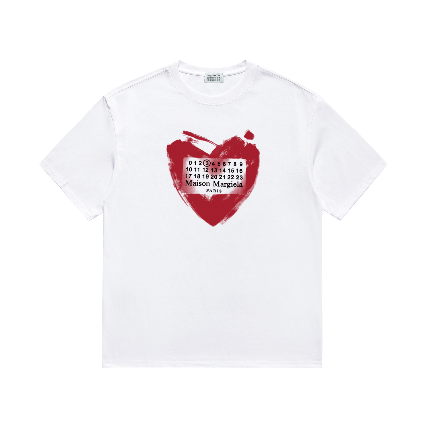 "Alta calidad" MM6* Margiela* camiseta de manga corta 24 año primavera/verano nuevo modelo, estampado de alta calidad, …