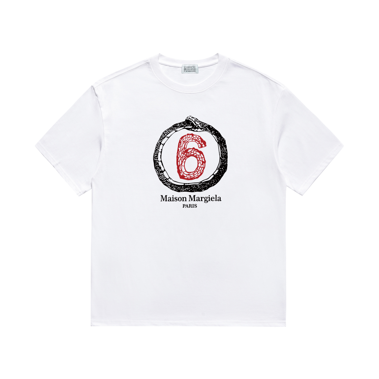 "Alta calidad" MM6 Margiela oficial mismo modelo camiseta de manga corta 2024 primavera/verano nuevo modelo, …