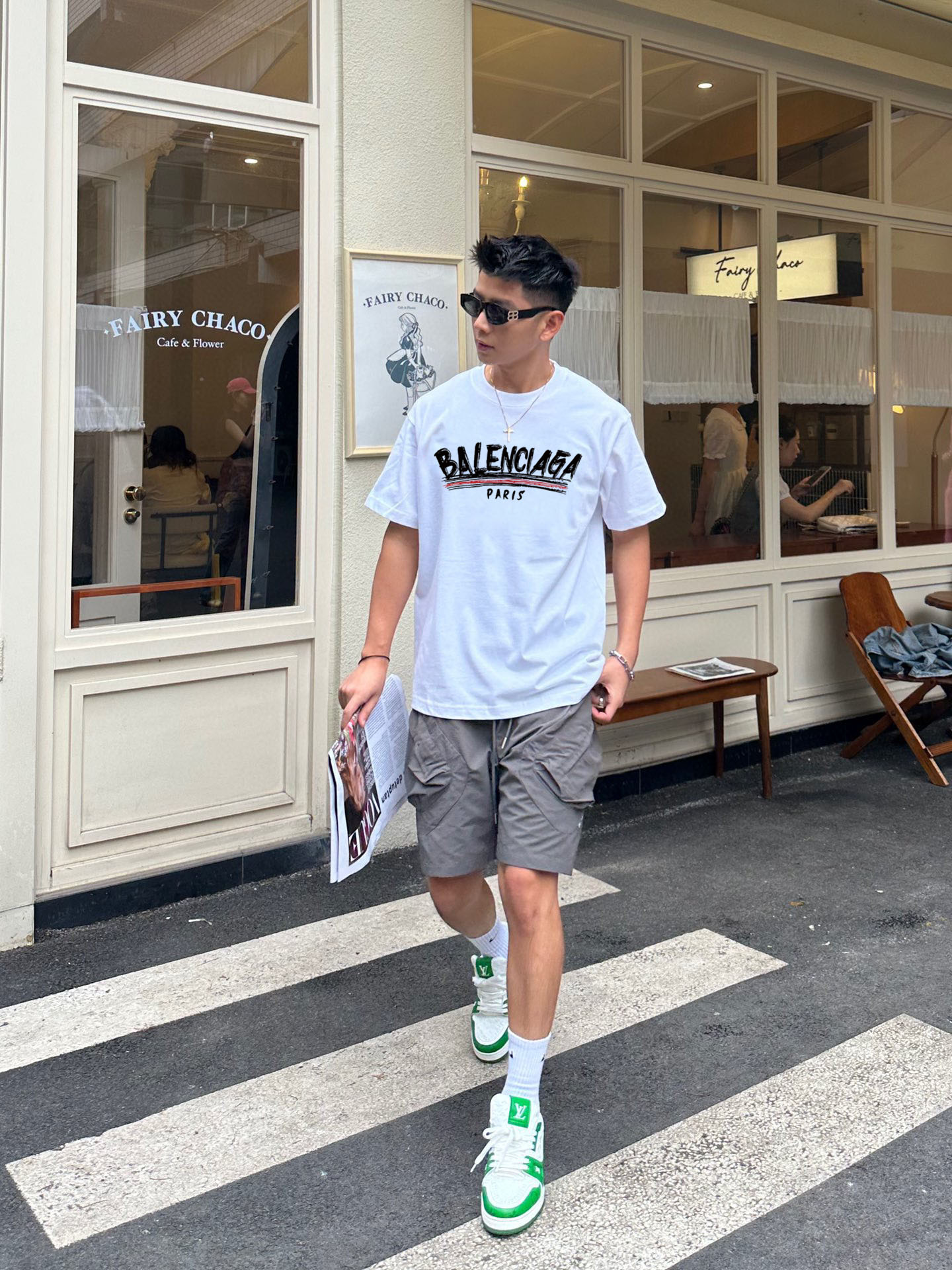 路易威登 Louis Vuitton 高定典藏名品高定成衣时装外套连衣裙衬衫T恤 #51E77E0C 4