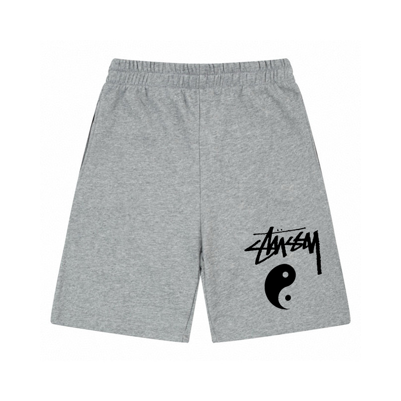 款号XB1045#💰85💰
斯图西stussy 太极侧面基础款短裤
 颜色：黑色 灰色
 尺码：S-XXL（尺码表在图9）
克重：380克