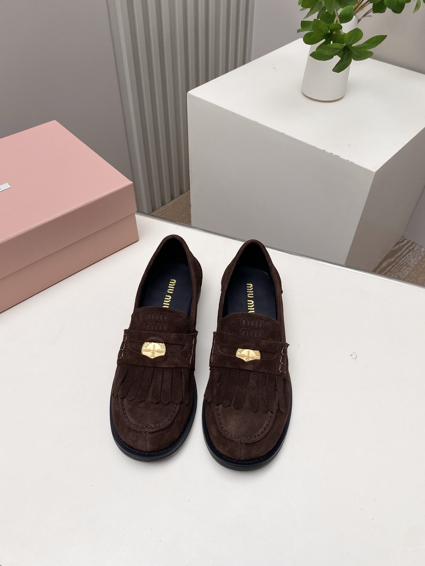 Dark Brown Loafers