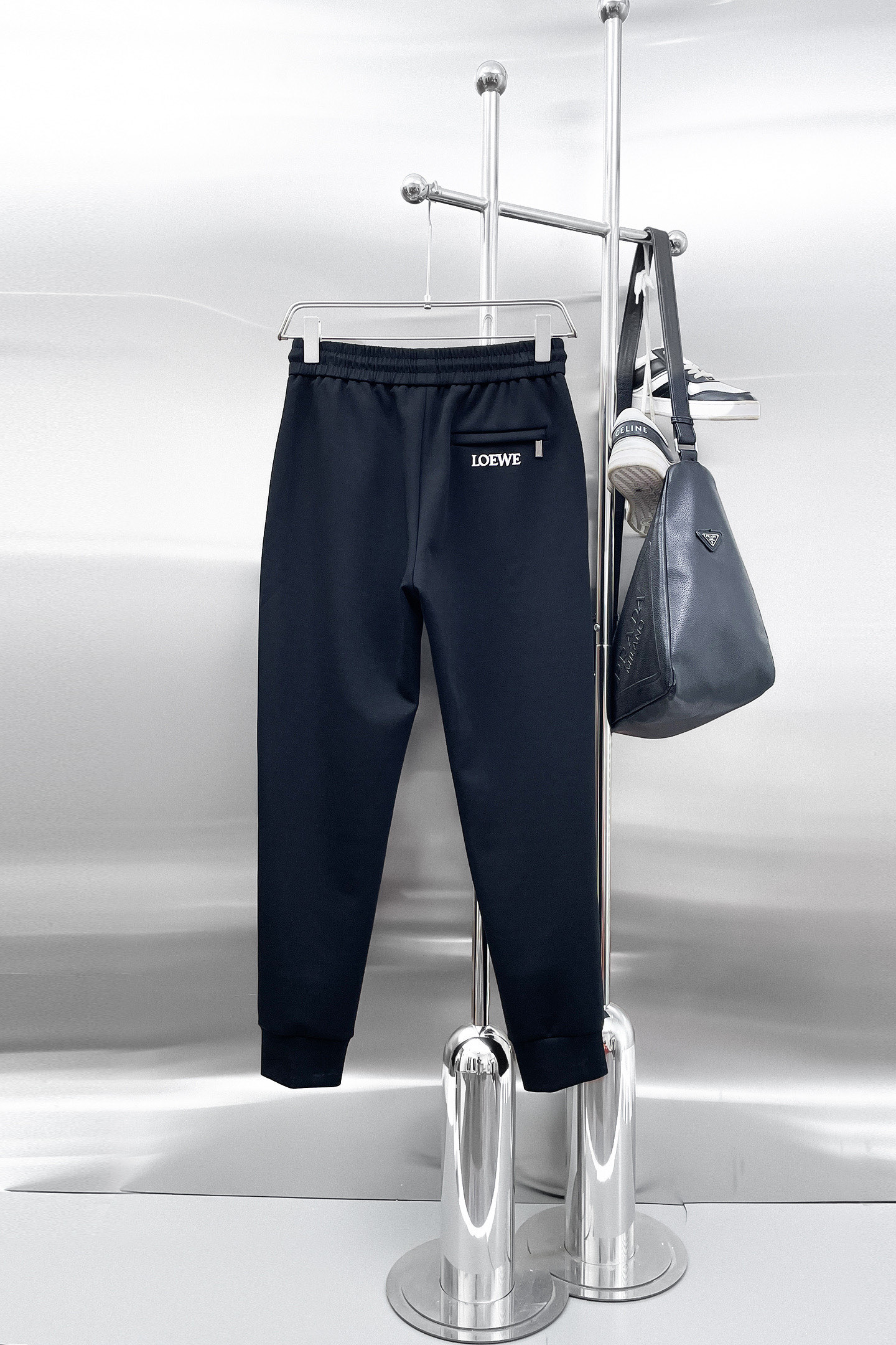Loewe Black Zip Pocket Joggers