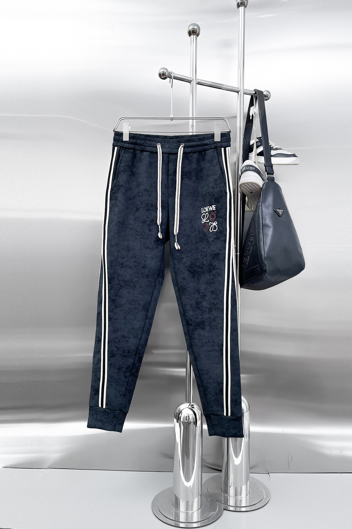 Loewe Blue Side Stripe Joggers