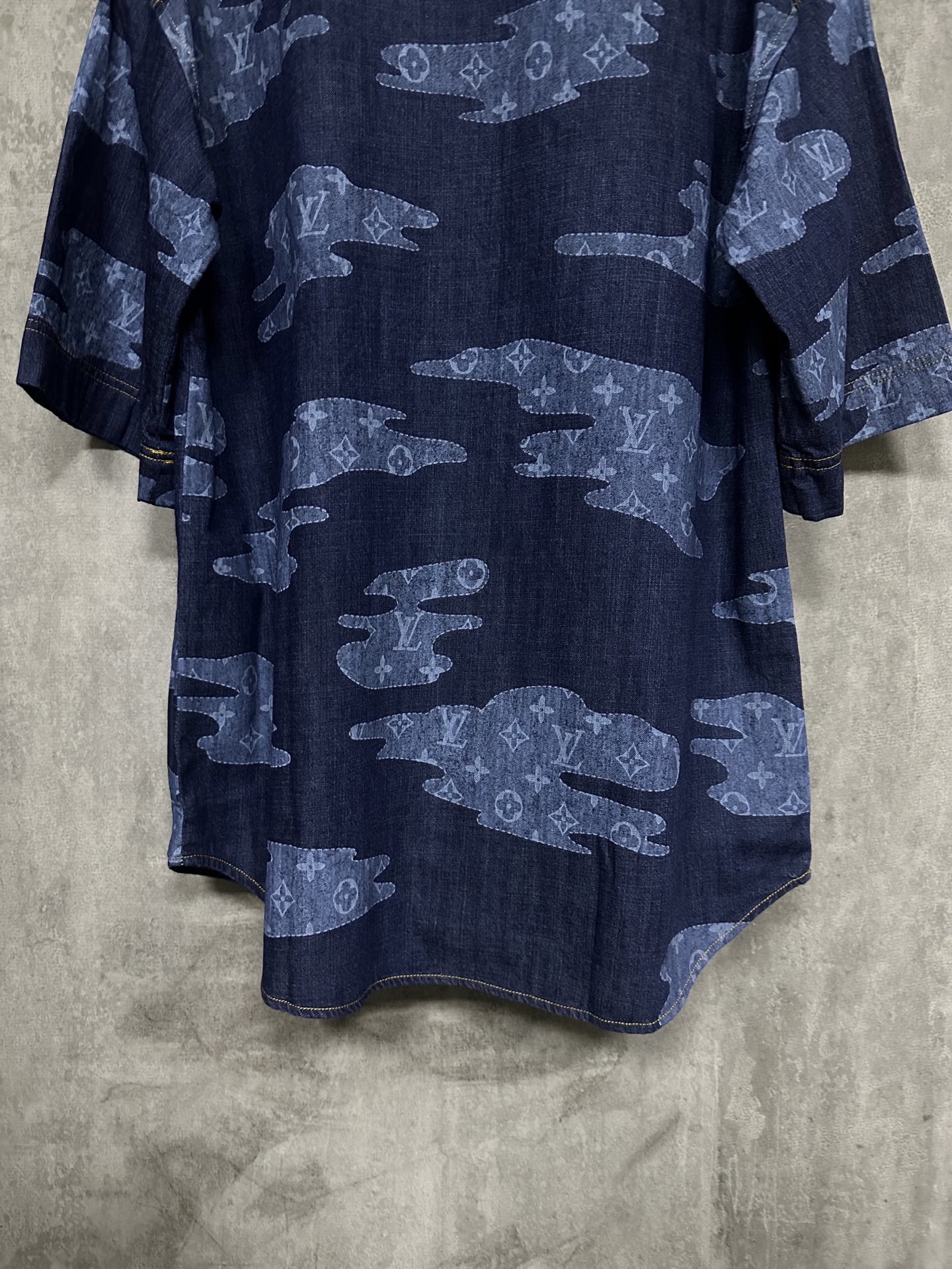 Louis Vuitton LOUIS VUITTON 25SS LV短袖青年布衬衫