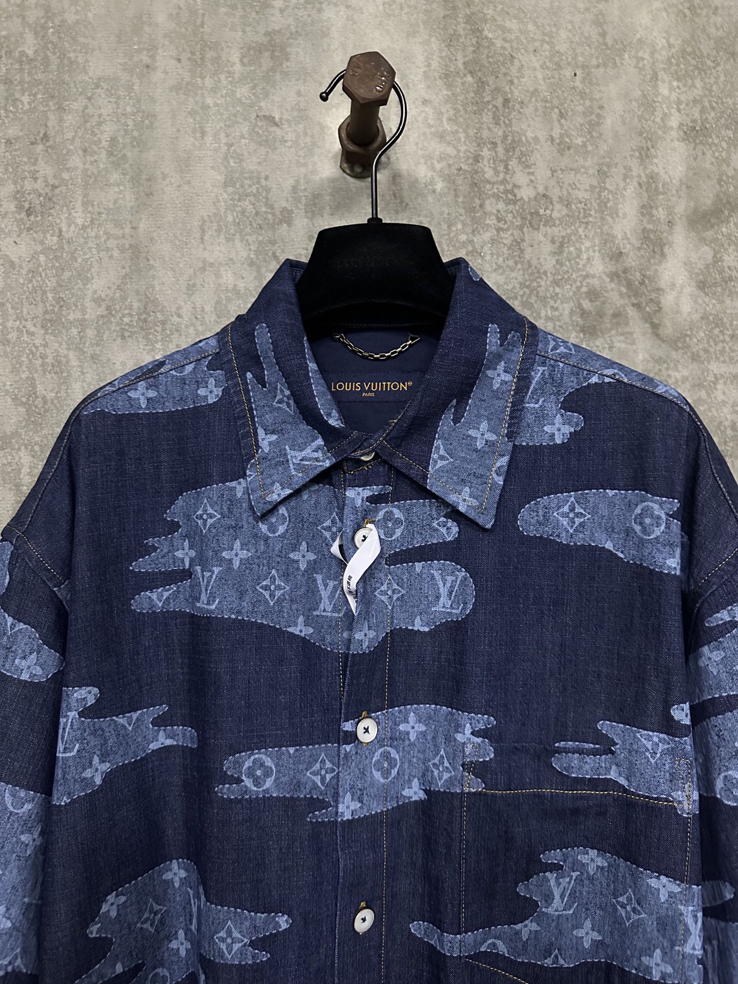 Louis Vuitton LOUIS VUITTON 25SS LV短袖青年布衬衫