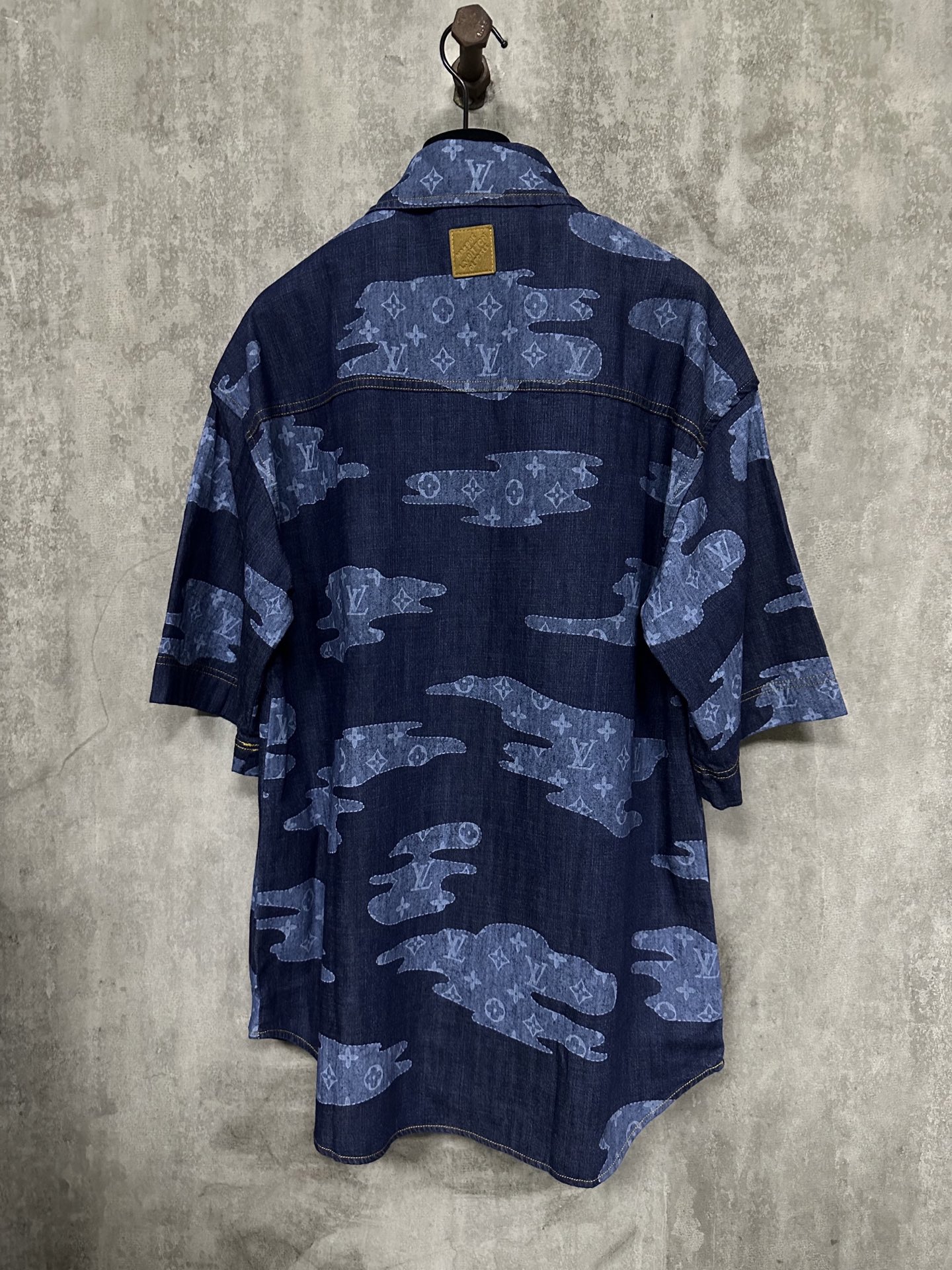 Louis Vuitton LOUIS VUITTON 25SS LV短袖青年布衬衫