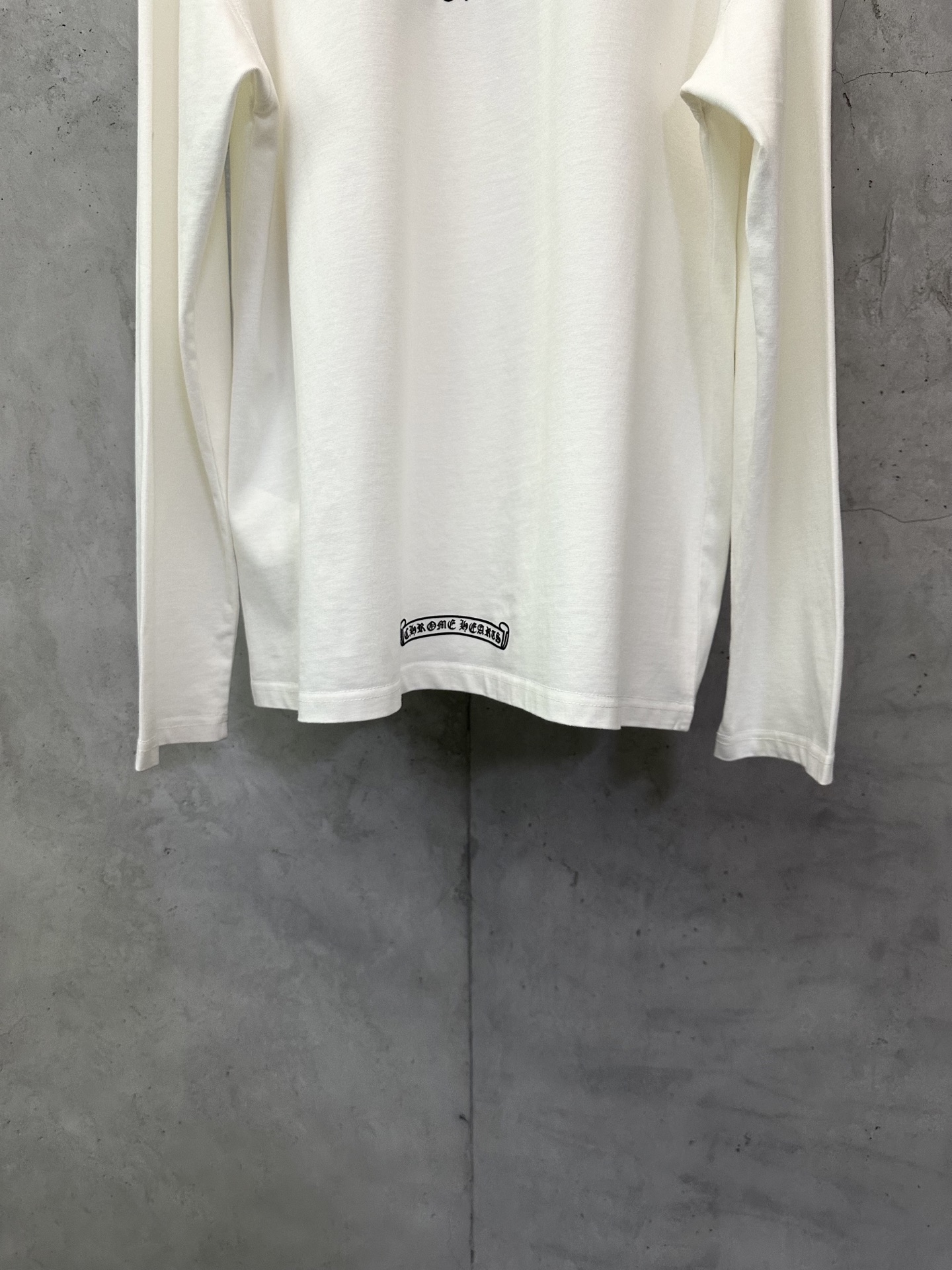 Chrome Hearts 25ss Logo Long Sleeve T-Shirt, Cotton, Unisex 6 i1758109149115 1053 0 5