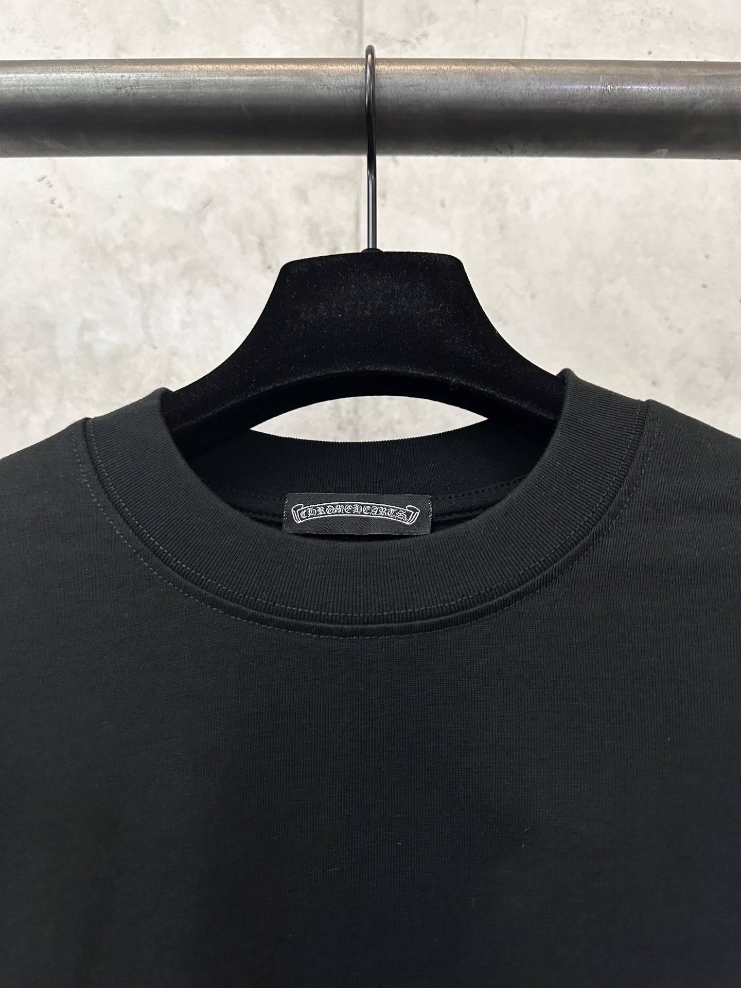 Chrome Hearts Classic Sanskrit Grey Logo Crew Neck Long Sleeve T-Shirt 8 i1758204836158 7988 0 6