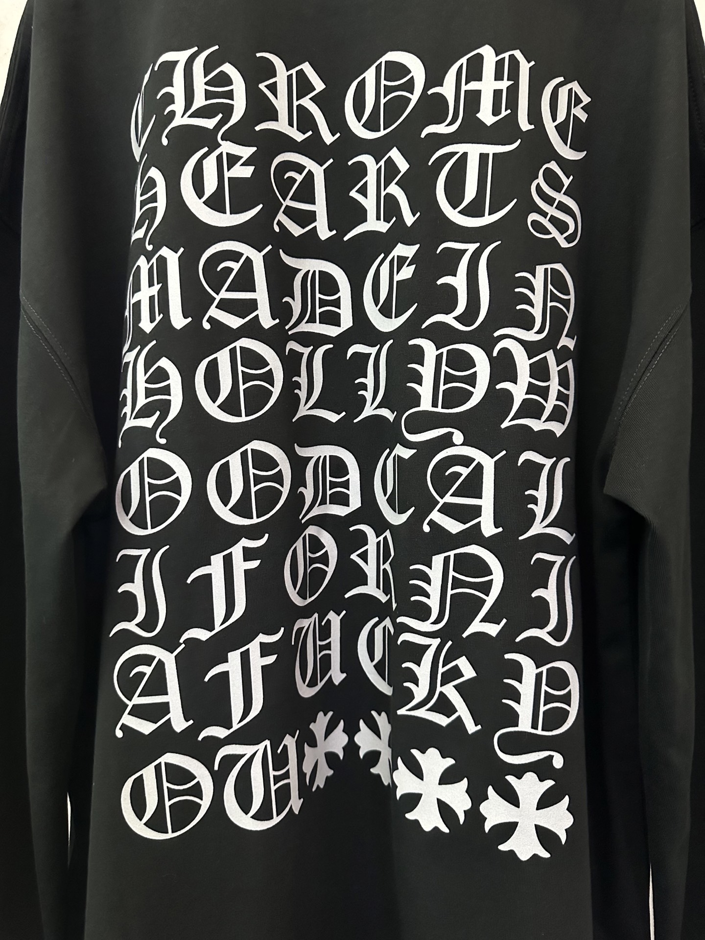 Chrome Hearts Classic Sanskrit Grey Logo Crew Neck Long Sleeve T-Shirt 9 i1758204838384 9008 0 7